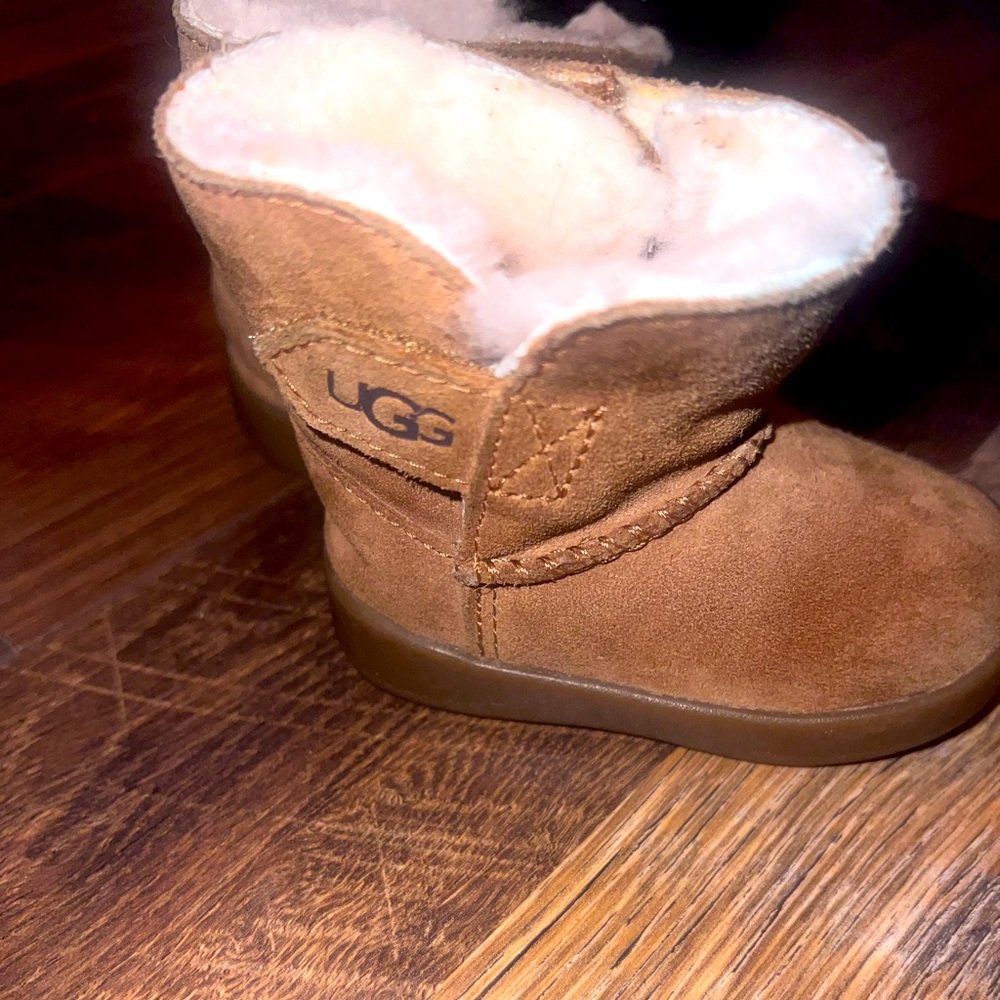 Tan UGG infant boots